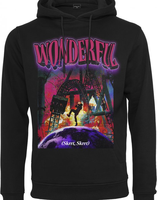 Мъжки суичър в черно Mister Tee Wonderful Hoody, Mister Tee, Суичъри - Complex.bg