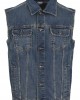 Мъжко яке без ръкави Urban Classics в синьо Denim Vest, Urban Classics, Якета - Complex.bg