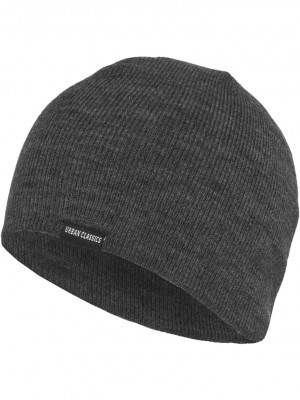 Мъжка шапка бийни в цвят графит Urban Classics Basic Beanie 