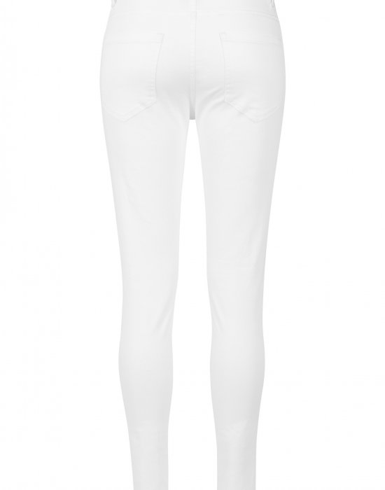 Дамски панталон в бяло Urban Classics Ladies Cut Knee Pants, Urban Classics, Панталони - Complex.bg