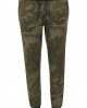 Дамски панталон в цвят маслина Urban Classics Ladies Camo Terry Pants, Urban Classics, Панталони - Complex.bg