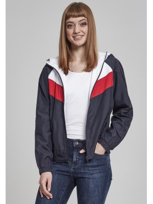 Дамско яке в три цвята Urban Classics Ladies 3-Tone Windbreaker 