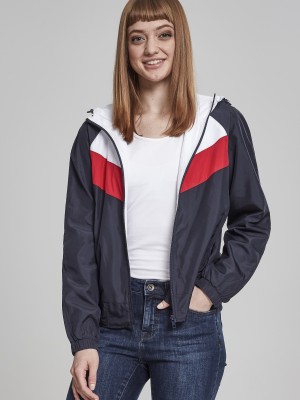 Дамско яке в три цвята Urban Classics Ladies 3-Tone Windbreaker  Дамско яке в три цвята Urban Classics Ladies 3-Tone Windbreaker