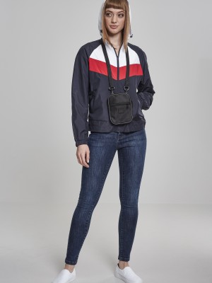 Дамско яке в три цвята Urban Classics Ladies 3-Tone Windbreaker  Дамско яке в три цвята Urban Classics Ladies 3-Tone Windbreaker