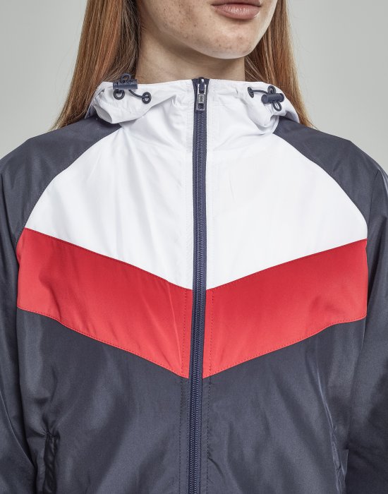 Дамско яке в три цвята Urban Classics Ladies 3-Tone Windbreaker, Urban Classics, Якета - Complex.bg