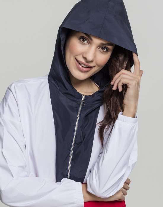 Дамско яке в три цвята от Urban Classics Ladies 3-Tone Oversize Windbreaker, Urban Classics, Якета - Complex.bg