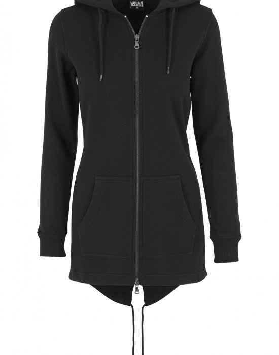 Дамско яке в черно Urban Classics Ladies Sweat Parka, Urban Classics, Якета - Complex.bg