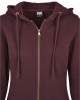 Дамско яке в тъмночервено Urban Classics Ladies Sweat Parka, Urban Classics, Якета - Complex.bg