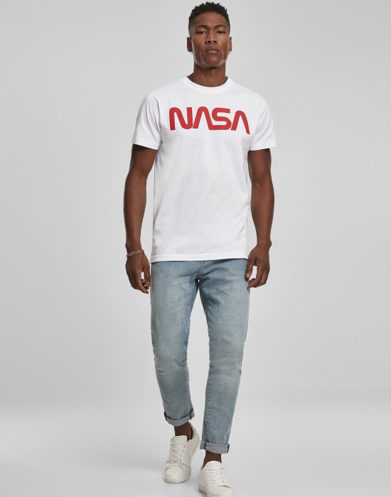 Мъжка бяла тениска Mister Tee NASA, Mister Tee, Тениски - Complex.bg