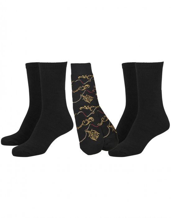 Три чифта чорапи URBAN CLASSICS LUXURY, Urban Classics, Чорапи - Complex.bg