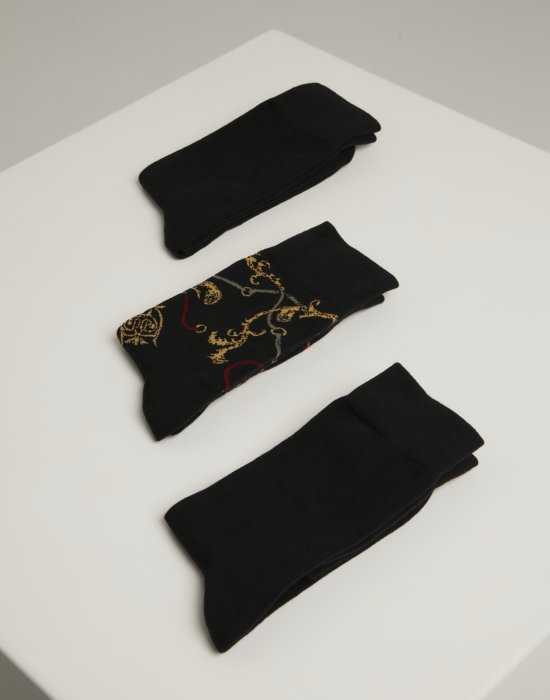 Три чифта чорапи URBAN CLASSICS LUXURY, Urban Classics, Чорапи - Complex.bg