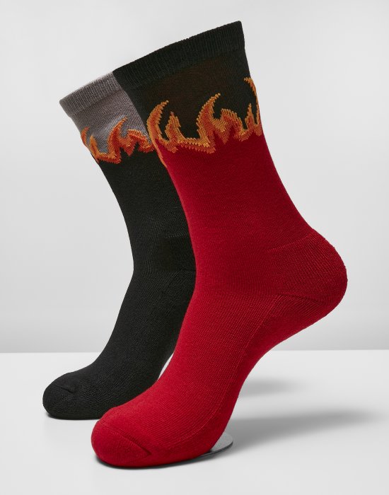 Два чифта чорапи MISTER TEE LONG FLAME, Mister Tee, Чорапи - Complex.bg