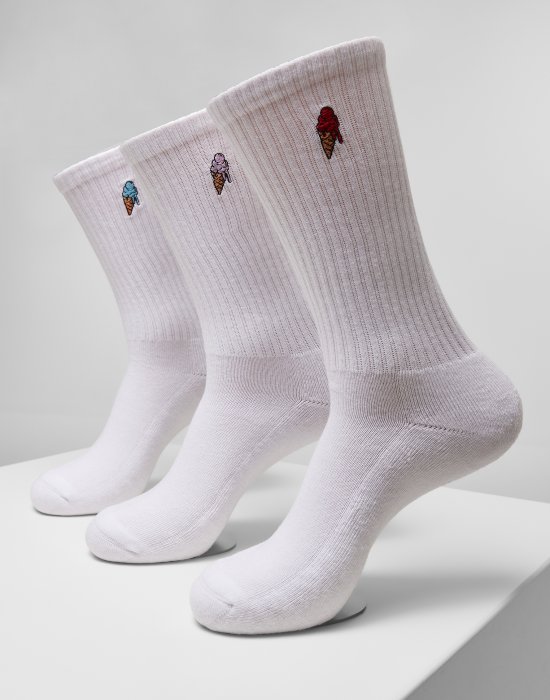 Три чифта чорапи MISTER TEE ICE CREAM, Mister Tee, Чорапи - Complex.bg