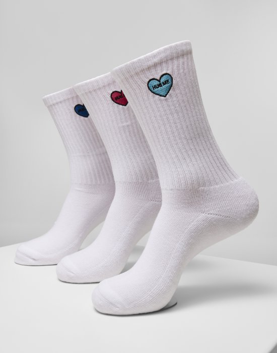 Три чифта чорапи MISTER TEE HEART, Mister Tee, Чорапи - Complex.bg