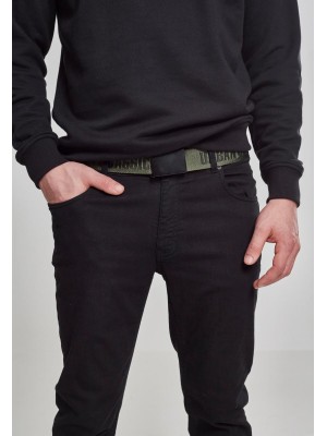 Текстилен колан URBAN CLASSICS JAQUARD LOGO