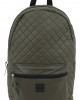 Раница от еко кожа в масленозелен цвят URBAN CLASSICS DIAMOND QUILT, Urban Classics, Раници - Complex.bg