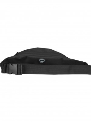 Чанта за рамо в черен цвят URBAN CLASSICS DOUBLE ZIP SHOULDER BAG