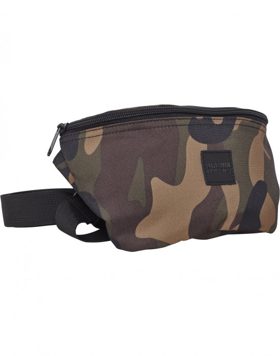 Чанта за рамо в камуфлаж URBAN CLASSICS CAMO HIP-BAG WOOD CAMO, Urban Classics, Чанти и Раници - Complex.bg