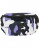 Чанта за рамо в лилав камуфлаж URBAN CLASSICS CAMO HIP-BAG ULTRAVIOLET CAMO, Urban Classics, Чанти и Раници - Complex.bg