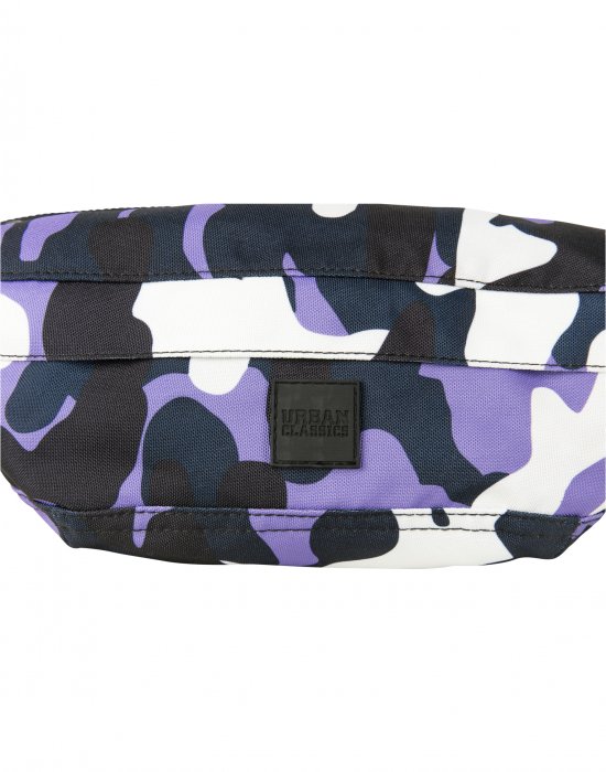 Чанта за рамо в лилав камуфлаж URBAN CLASSICS CAMO SHOULDER BAG, Urban Classics, Чанти и Раници - Complex.bg