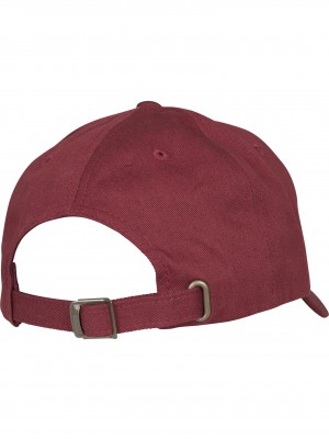 Шапка с козирка в тъмночервено Turn Up Broke The Dad  Шапка с козирка в тъмночервено Turn Up Broke The Dad