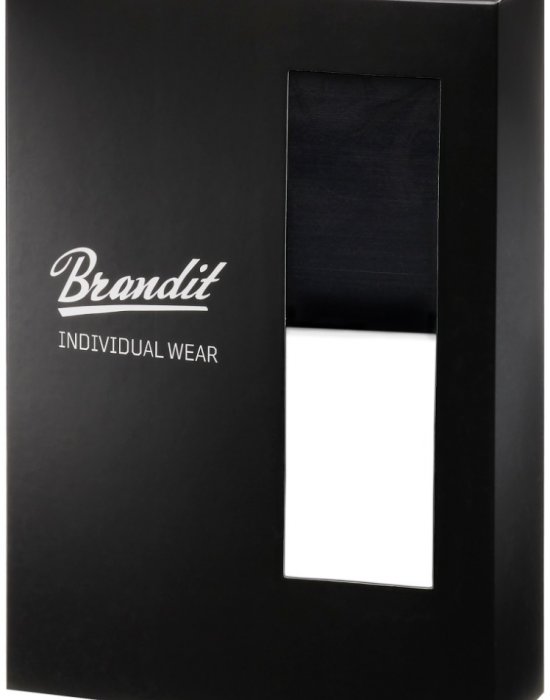 Два чифта боксерки в бял и черен цвят Brandit Boxershorts Logo 2er Pack wht/blk, Brandit, Мъже - Complex.bg
