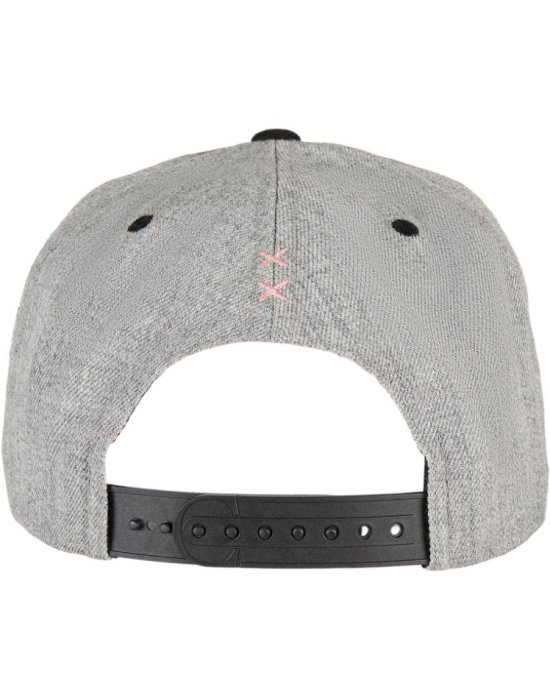 Шапка с козирка в сиво с черно C&S WL BOUBLE VOYAGE CAP, Cayler & Sons, Шапки с козирка - Complex.bg