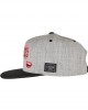 Шапка с козирка в сиво с черно C&S WL BOUBLE VOYAGE CAP, Cayler & Sons, Шапки с козирка - Complex.bg