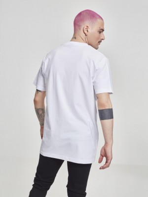 Мъжка тениска Mister Tee Im Sorry в бял цвят