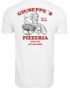 Мъжка тениска Mister Tee Giuseppes Pizzeria в бял цвят, Mister Tee, Тениски - Complex.bg