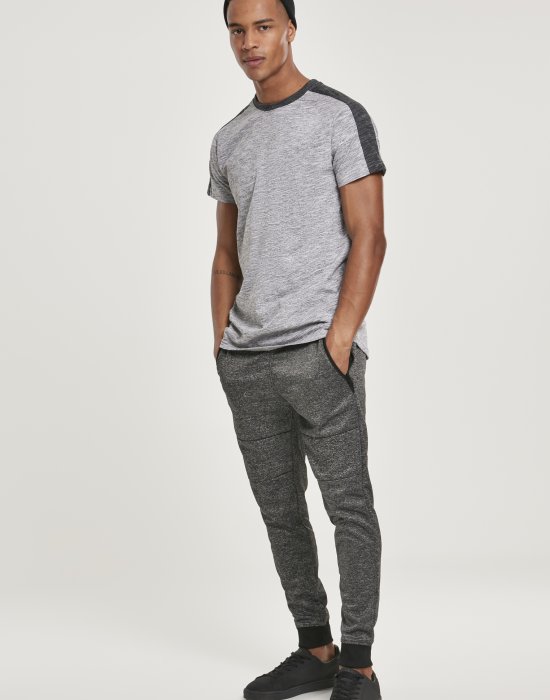 Купи Мъжка тениска в мраморно сив цвят Southpole Shoulder Panel Tech Tee marled grey, Southpole, Тениски онлайн - Complex.bg Мъжка тениска в мраморно сив цвят Southpole Shoulder Panel Tech Tee marled grey, Southpole, Тениски - Complex.bg