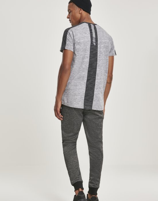 Купи Мъжка тениска в мраморно сив цвят Southpole Shoulder Panel Tech Tee marled grey, Southpole, Тениски онлайн - Complex.bg Мъжка тениска в мраморно сив цвят Southpole Shoulder Panel Tech Tee marled grey, Southpole, Тениски - Complex.bg
