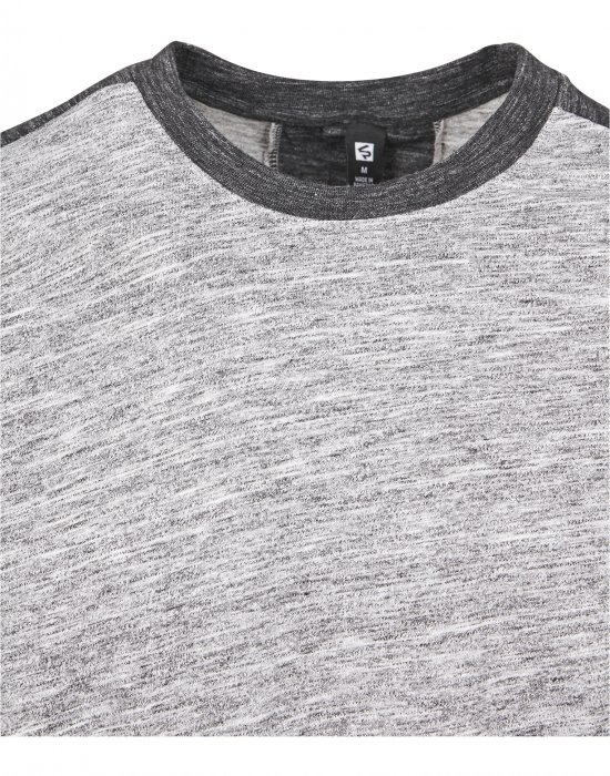 Купи Мъжка тениска в мраморно сив цвят Southpole Shoulder Panel Tech Tee marled grey, Southpole, Тениски онлайн - Complex.bg Мъжка тениска в мраморно сив цвят Southpole Shoulder Panel Tech Tee marled grey, Southpole, Тениски - Complex.bg