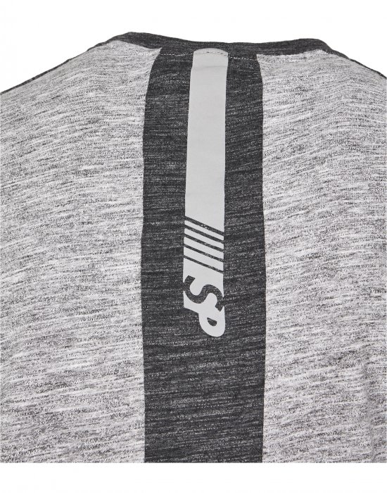 Купи Мъжка тениска в мраморно сив цвят Southpole Shoulder Panel Tech Tee marled grey, Southpole, Тениски онлайн - Complex.bg Мъжка тениска в мраморно сив цвят Southpole Shoulder Panel Tech Tee marled grey, Southpole, Тениски - Complex.bg