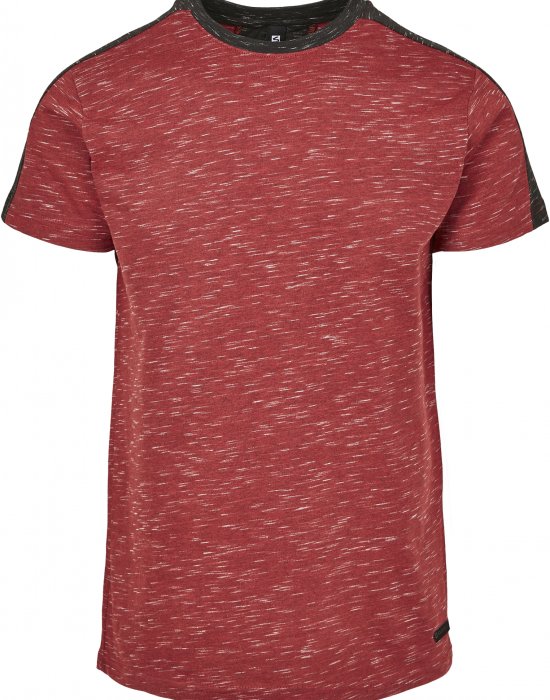 Купи Мъжка тениска в мраморно червен цвят Southpole Shoulder Panel Tech Tee marled red, Southpole, Тениски онлайн - Complex.bg Мъжка тениска в мраморно червен цвят Southpole Shoulder Panel Tech Tee marled red, Southpole, Тениски - Complex.bg