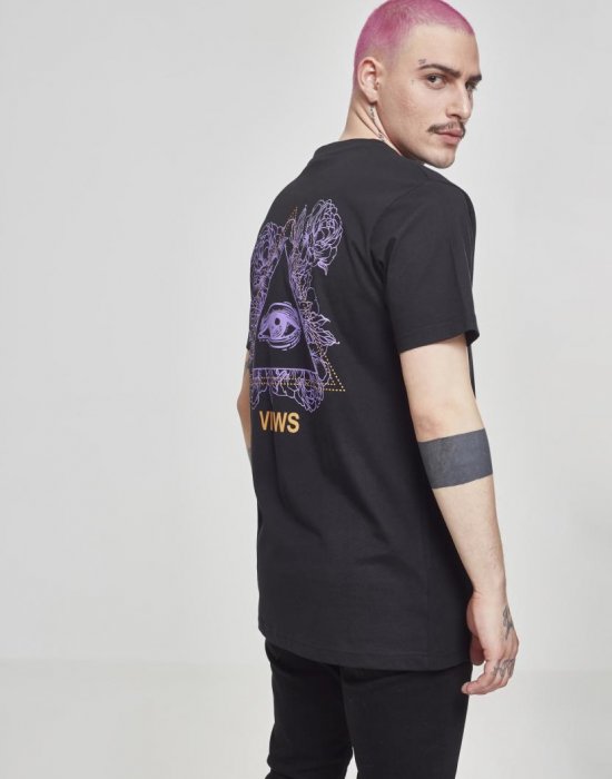 Мъжка черна тениска Mister Tee Purple Views, Mister Tee, Тениски - Complex.bg