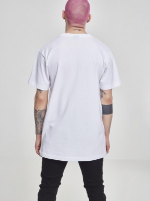 Мъжка тениска Mister Tee Romance в бял цвят