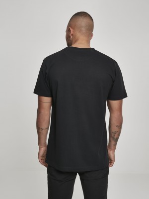 Мъжка черна тениска Mister Tee Libert