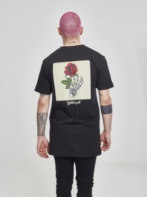 Мъжка тениска Mister Tee Wasted Youth в черен цвят