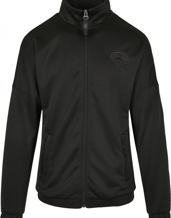 Мъжко горнище в черен цвят Southpole Tricot Jacket with Tape black, Southpole, Горнища - Complex.bg