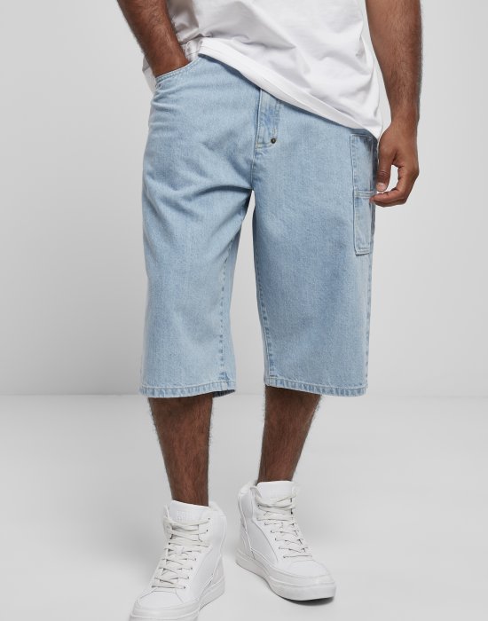 Мъжки къси дънкови панталони в светлосин цвят Southpole Denim Shorts light blue, Southpole, Къси панталони - Complex.bg