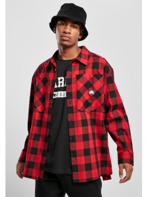 Мъжка риза в червен цвят Southpole Check Flannel Shirt red  Мъжка риза в червен цвят Southpole Check Flannel Shirt red