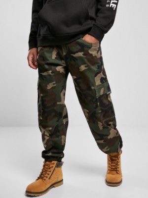 Мъжки карго панталон в камуфлаж Southpole Camo Cargo Pants wood camo 