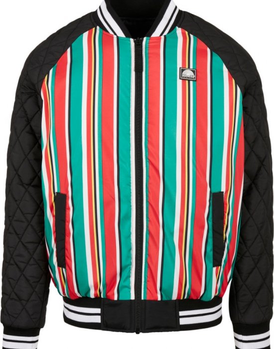 Мъжко колежанско яке в многоцветен десен Southpole Stripe College Jacket multicolor, Southpole, Якета Пролет / Есен - Complex.bg