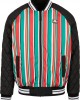 Мъжко колежанско яке в многоцветен десен Southpole Stripe College Jacket multicolor, Southpole, Якета Пролет / Есен - Complex.bg