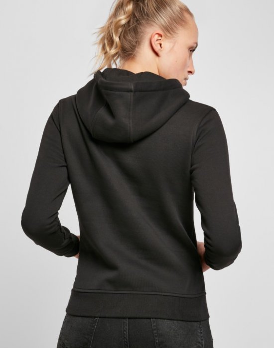 Дамски суичър в черен цвят Mister Tee Ladies Moth Hoody black, Mister Tee, Суичъри - Complex.bg