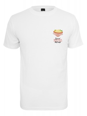 Дамска тениска в бял цвят Mister Tee Ladies Spread Hummus Tee white 