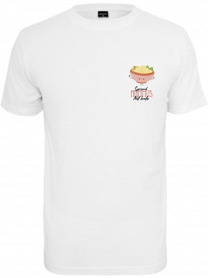Дамска тениска в бял цвят Mister Tee Ladies Spread Hummus Tee white 