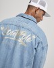 Мъжко дънково яке в син цвят Southpole Script Denim Jacket mid blue, Southpole, Якета Пролет / Есен - Complex.bg