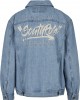 Мъжко дънково яке в син цвят Southpole Script Denim Jacket mid blue, Southpole, Якета Пролет / Есен - Complex.bg